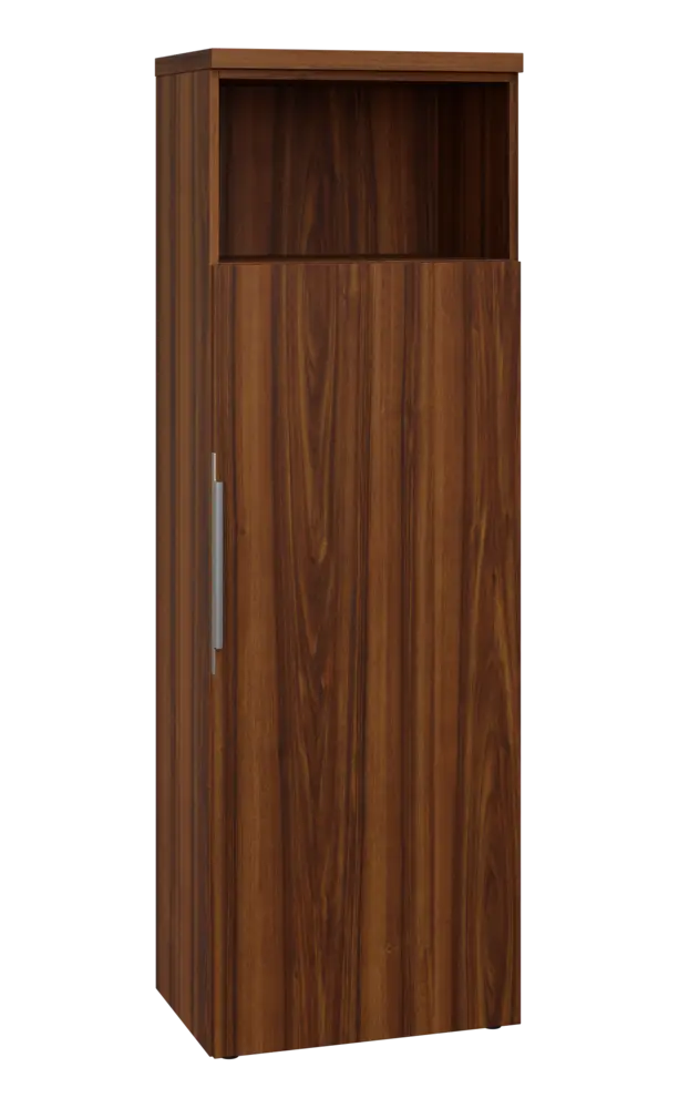 SIN 5 - 6DN kancelářská skříň, 1-dveřová/nika, pravá, 1820x600x400, ořech královský